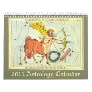 2011 Astrology Calendar calendar