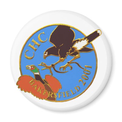 2011 Bakersfield Fridge Magnet by Cal_Hawking_Club