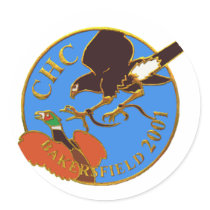 2011 Bakersfield Round Sticker