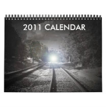 2011 Black and White Calendar