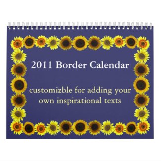 2011 Border Calendar calendar