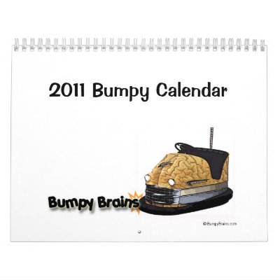 2011 Bumpy Calendar by bumpybrains