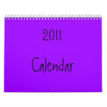 2011 Calendar