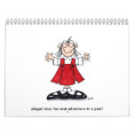 2011 Calendar Cartoons by Susan McGraw Keber