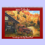 2011 Calendar Landscape Art by David Paul calendars
