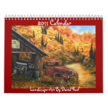 2011 Calendar Landscape Art by David Paul