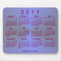 2011 Calendar mousepads