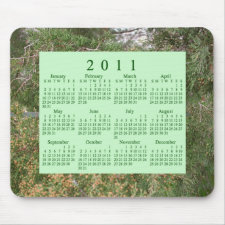 2011 Calendar mousepad