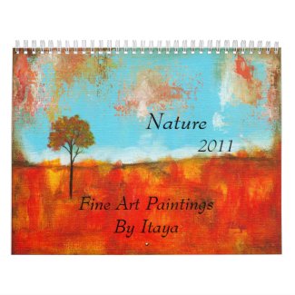 2011 Calendar Nature Fine Art Paintings Standard calendar