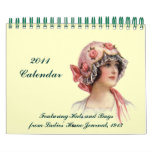 2011 Calendar ~ Vintage 1913 Hats & Bags