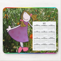 2011_calendarwith funny doll mousepads