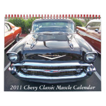 2011 Chevy Classic  Muscle Calendar