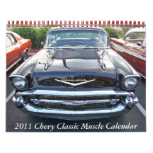 2011 Chevy Classic  Muscle Calendar