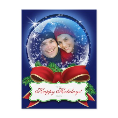 2011 Christmas Photo Postcards To Personalize by TDSwhite