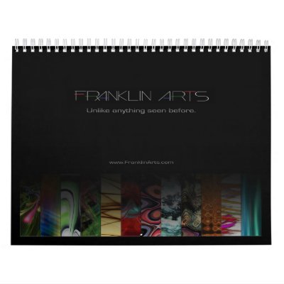 2011 Digital Abstract Art Calendar by franklinartS