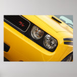 2011 Dodge Challenger R/T Yellow Poster