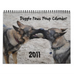 2011 - Doggie Paws Pinup Calender Wall Calendars
