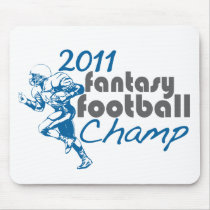 2011 Fantasy Football Champ mousepads