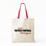 2011 Fantasy Football Champion Tote Bag