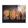 2011 fireworks New Year's Day Party gift Post Cards