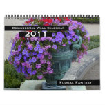2011 Floral Fantasy Wall Calendar