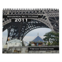 2011 French Connection Wall Calendar