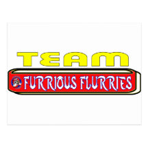 2011 Frost Furrious Flurries TEAM Post Card