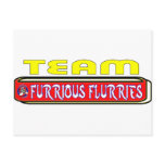 2011 Frost Furrious Flurries TEAM Post Card