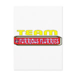 2011 Frost Furrious Flurries TEAM Post Card