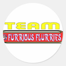 2011 Frost Furrious Flurries TEAM Sticker