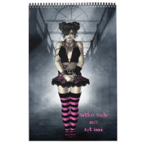 2011 Gothic Girls Art Book Calendar