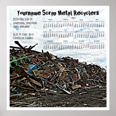2011 Heavy Metal Mountain -  Wall Calendar Poster by CountryCorner