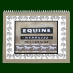 2011 HORSE SCRAPBOOK CALENDAR calendars