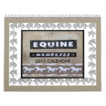 2011 HORSE SCRAPBOOK CALENDAR