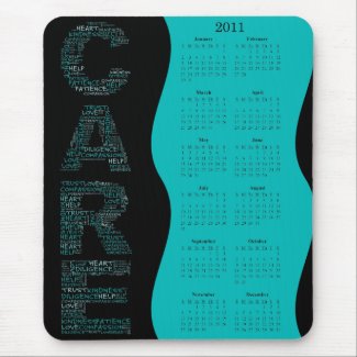 of Care Calendar mousepad