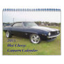 2011 Hot  Chevys Camaro Calendar