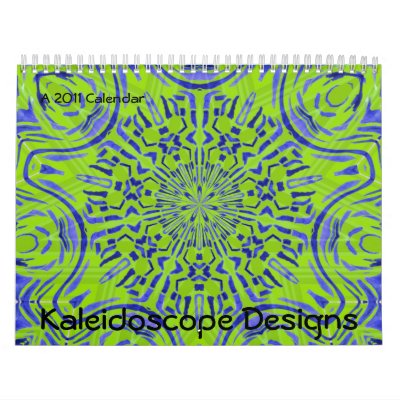 2011 Kaleidoscope Designs Calendar by BlayzeInk
