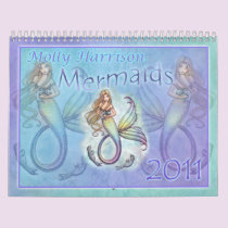2011 Mermaid Calendar by Molly Harrison