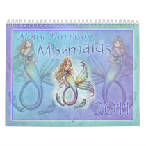 2011 Mermaid Calendar by Molly Harrison