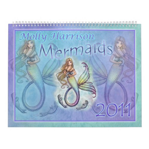 2011 Mermaid Calendar by Molly Harrison calendar