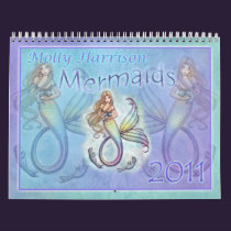 2011 Mermaid Calendar by Molly Harrison calendars