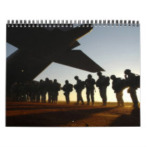2011 Military Silhouettes Wall Calendars