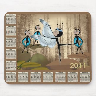 2011 Mousepad Calendar mousepad