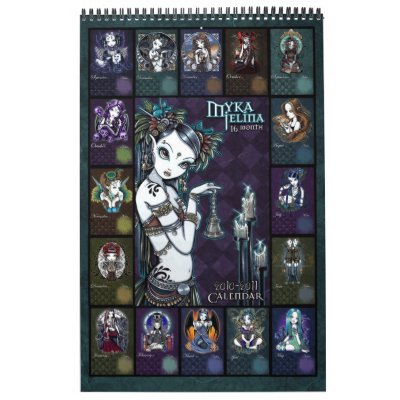 2011 Myka Jelina Art Calendar 2011 Myka Jelina Art Calendar