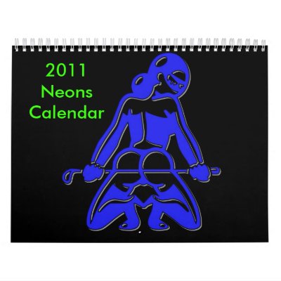 2011 Neons Calendar by markthaler
