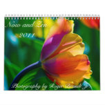 2011 Now and Zen 12-month Botanical Calendar