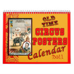2011 Old Time Circus Posters Calendar