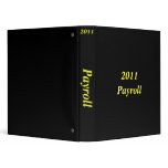 2011 Payroll Binder