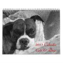 2011 Pet Calendar: Cats & Dogs