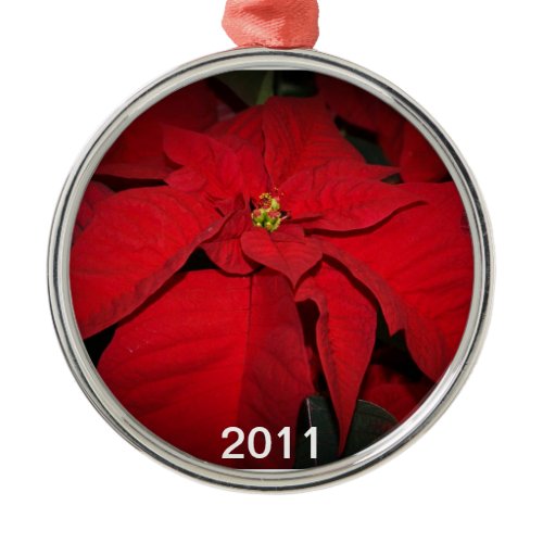 2011 Poinsettia ornament